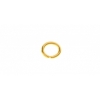 Jump Ring Oval 065-32 Gold 2X3mm ID/3x4mm OD